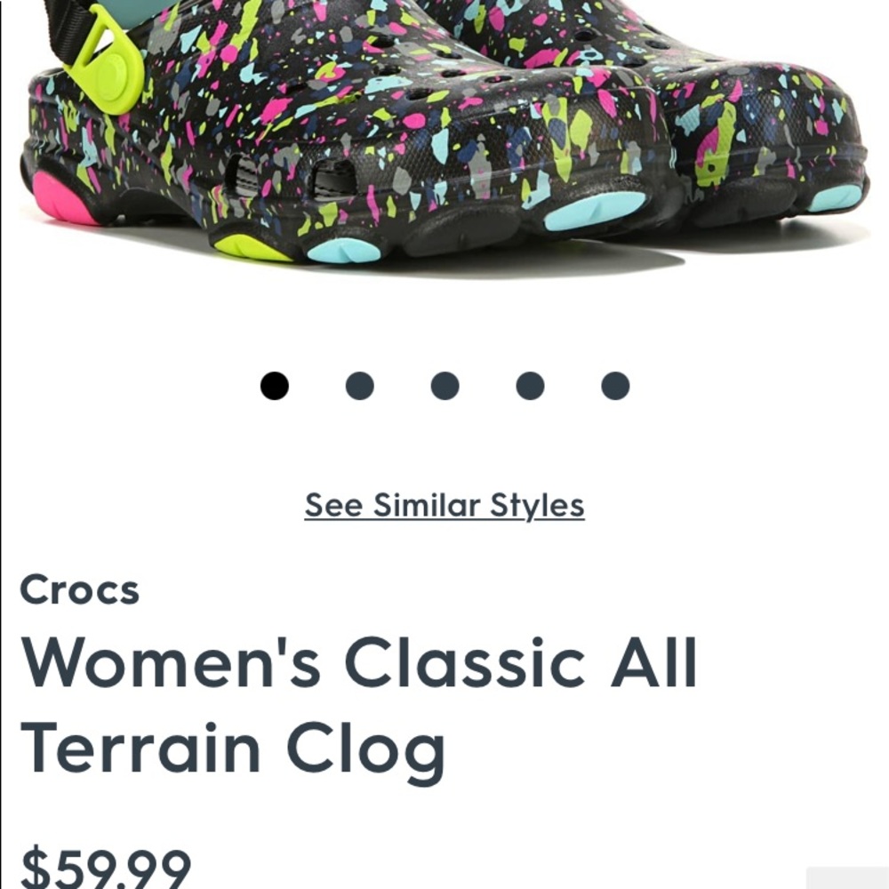 All terrain 🐊 crocs